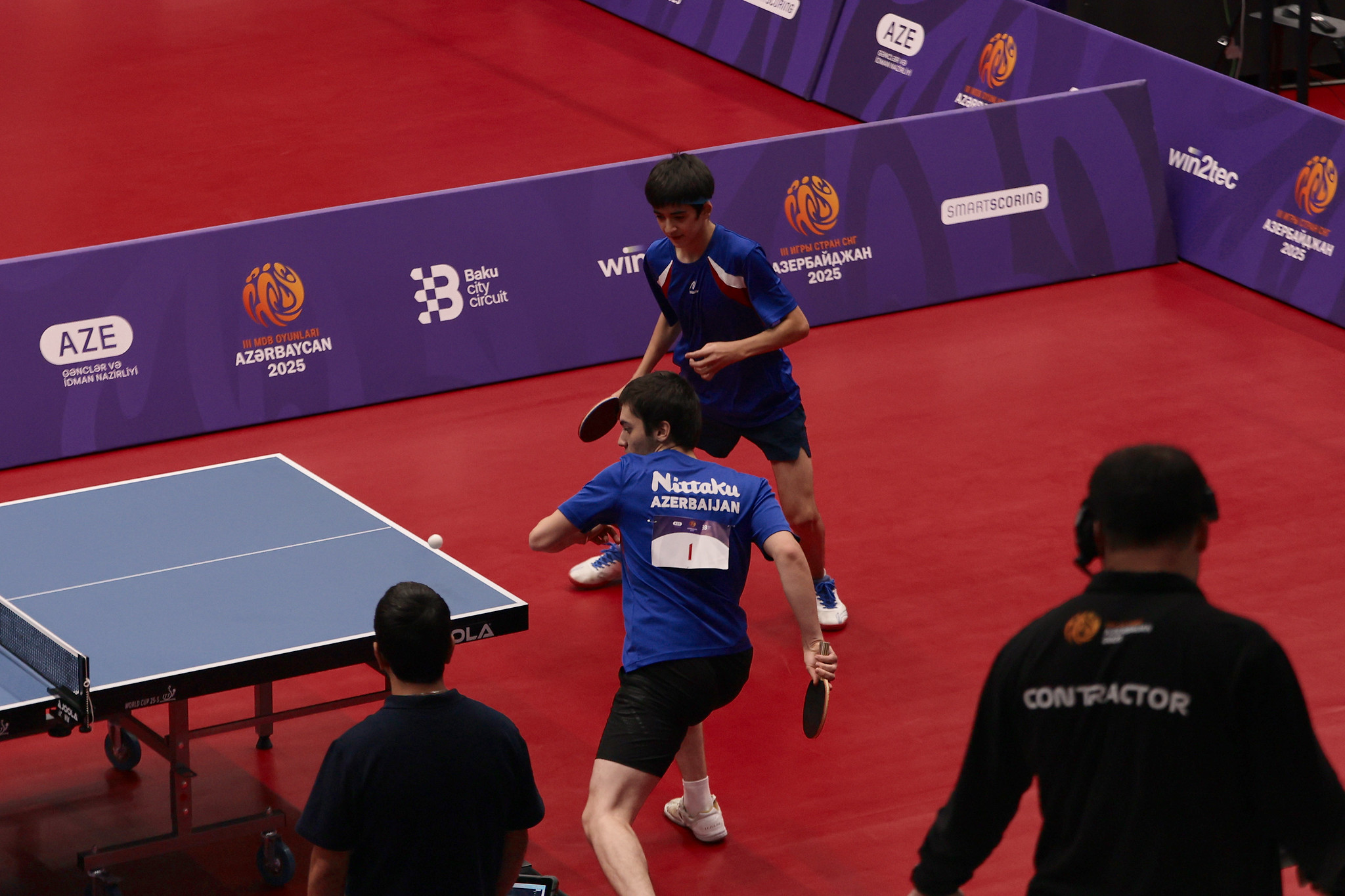 III MDB Oyunları: Azərbaycan stolüstü tennisçiləri daha üç medal təmin ediblər