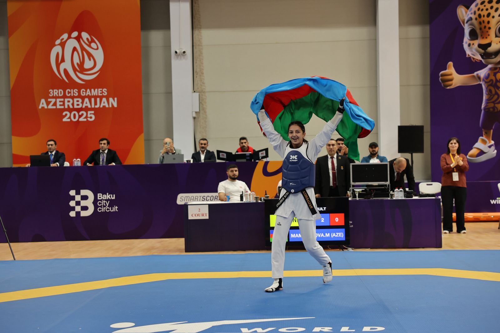 3rd CIS Games: Azerbaijani Taekwondo Athletes win three gold medals