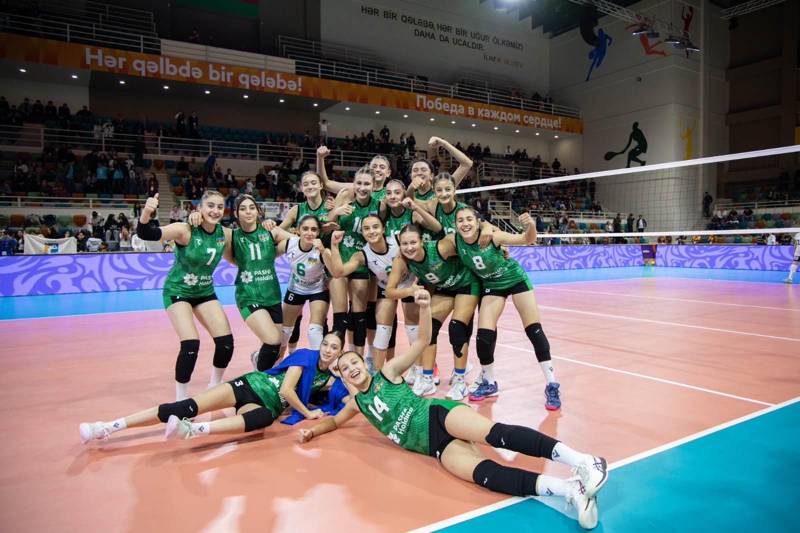 III MDB Oyunları: Azərbaycan millisi voleybolda ilk qələbəsini əldə etdi