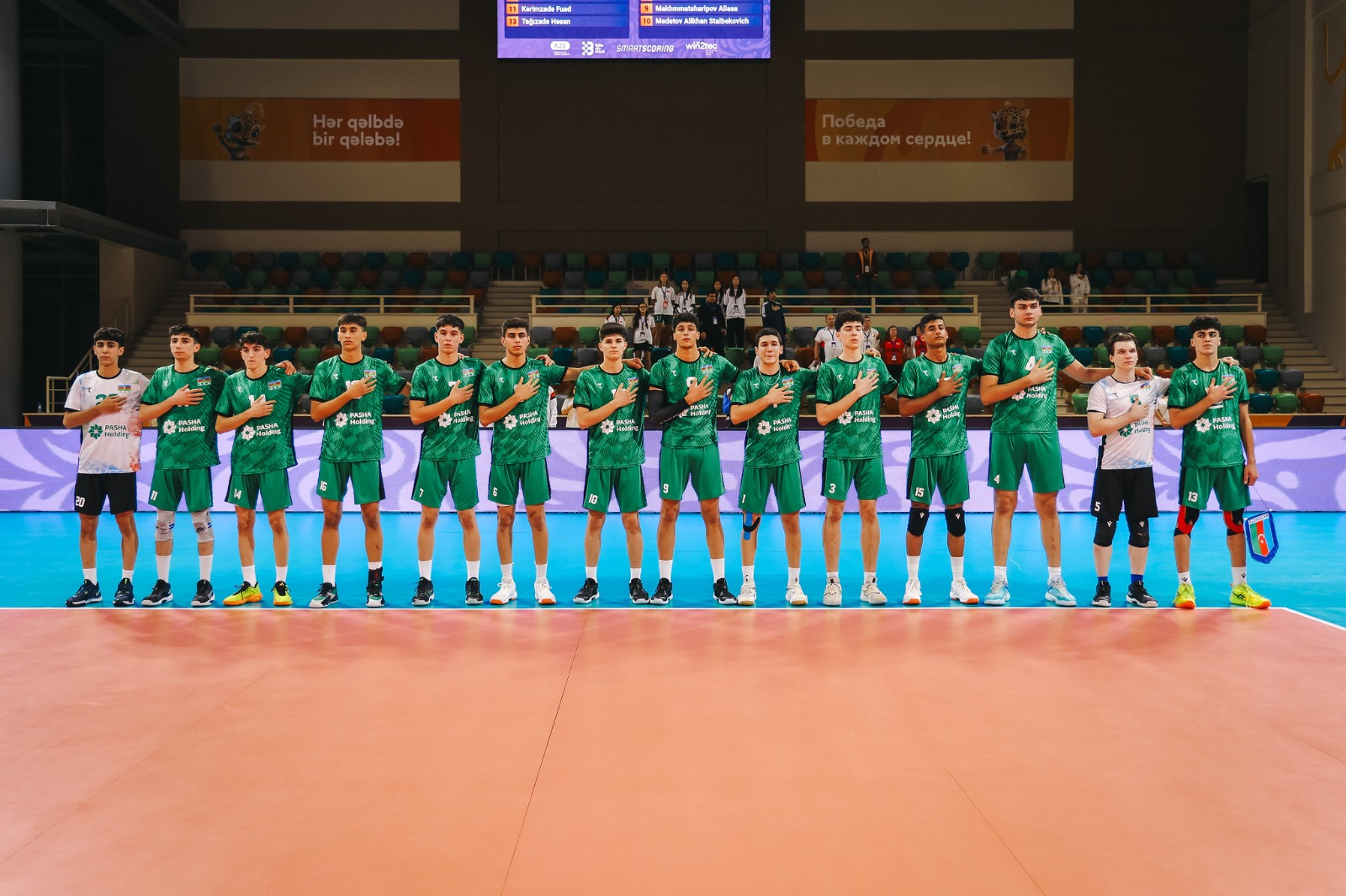 III MDB Oyunları: Kişilərdən ibarət Azərbaycan millisi voleybolda ilk qələbəsini əldə etdi